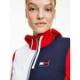 Kép 5/5 - Tommy Hilfiger karcsúsított, kapucnis női cipzáros pulóver