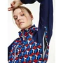 Kép 6/6 - Tommy Hilfiger karcsúsított, kapucnis női esőkabát monogram mintával