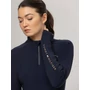 Kép 3/10 - Tommy Hilfiger Arizona hosszú ujjú zipzáros  tréning felső SÖTÉTKÉK
