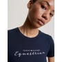 Kép 3/7 - Tommy Hilfiger női póló SÖTÉTKÉK