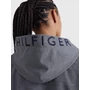 Kép 3/8 - Tommy Hilfiger kapucnis pulóver logóval SZÜRKE