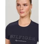 Kép 3/4 - Tommy Hilfiger Strasszos póló SÖTÉTKÉK