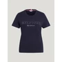 Kép 4/4 - Tommy Hilfiger Strasszos póló SÖTÉTKÉK