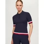 Kép 1/5 - Tommy Hilfiger Lenox kötött póló SÖTÉTKÉK