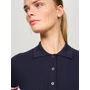 Kép 4/5 - Tommy Hilfiger Lenox kötött póló SÖTÉTKÉK